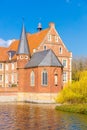 Burg Hulshoff, Munster, Castle and park Royalty Free Stock Photo