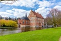 Burg Hulshoff, Munster, Castle and park Royalty Free Stock Photo