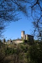 Burg Pyrmont on a mountain