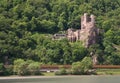 Burg Rheinstein at the Rhine valley Royalty Free Stock Photo