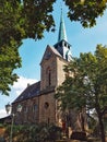 Wetter, Germany - September 12, 2022: Burg Vetter, North Rhine - Westphalia, ÃÂastle ruins in the Ruhr Valley Royalty Free Stock Photo