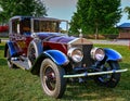 Burgandy Phantom II Rolls-Royce