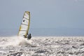 Windsurfing in a storm