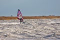 Windsurfing in a storm