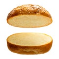 Burger bread isolated