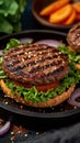 Burger essentials Beef meat, expertly grilled for a delectable patty