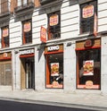 Burger King fast food in Madrid, Spain