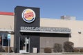 Burger King fast food restaurant. Burger King is a subsidiary of Restaurant Brands International