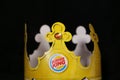 Burger King- a commercial restaurant famous burger place for kid events!