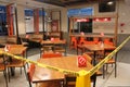 Burger King Restaurant Dining Room Closed