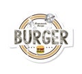 Burger label