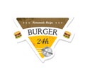 Burger label