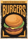 Burger poster