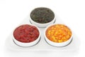 Burger Relish Selection Royalty Free Stock Photo