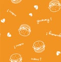 Burger yummy vector file