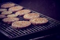 Burgers barbeque Royalty Free Stock Photo