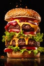 Burgers Galore: A Hollywood-Style Promotional Showpiece for a Fine Store