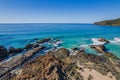 Burgess Beach Aerial Morning Seascape