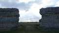 Burgh Castle, Ancient Roman Ruins, Norfolk, Enlgland