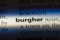 burgher