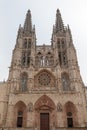 Burgos Cathedral. Gothic art in Spain