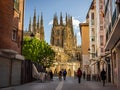 Burgos Cathedral - Street view
