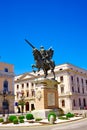 Burgos Cid Campeador statue in Castilla Spain