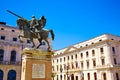 Burgos Cid Campeador statue in Castilla Spain