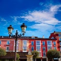 Burgos plaza de la Libertad square Castilla Spain Royalty Free Stock Photo