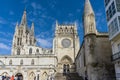 Burgos, Spain - August 25, 2021. Iglesia Catedral Metropolitana de Santa MarÃÂ­a is a cathedral temple of Catholic worship