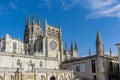 Burgos, Spain - August 25, 2021. Iglesia Catedral Metropolitana de Santa MarÃÂ­a is a cathedral temple of Catholic worship