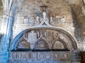 Burgos, Spain - Jun 17, 2023: Inside the catholic church of San Royalty Free Stock Photo