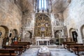 Burgos, Spain - Jun 16, 2023: Interior of the Church of San Gil Royalty Free Stock Photo