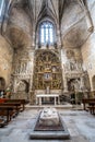 Burgos, Spain - Jun 16, 2023: Interior of the Church of San Gil Royalty Free Stock Photo