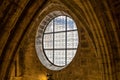 Burgos, Spain - Jun 17, 2023: Interior of Iglesia De San Esteban