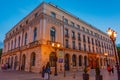 Burgos, Spain, June 3, 2022: Teatro Principal in Spanish town Bu