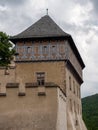 Burgrave`s House at Karlstejn Castle in Bohemia, Czech Republic Royalty Free Stock Photo