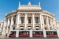 The Burgtheater (Imperial Court Theater) In Vienna Royalty Free Stock Photo