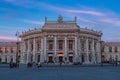 Burgtheater Vienna At Night