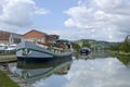 Burgundy Canal Royalty Free Stock Photo