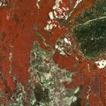 Burgundy green red and white blended marble texture