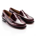 Burgundy Loafers shoes