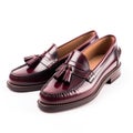 Burgundy Loafers shoes