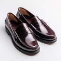 Burgundy Loafers shoes