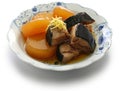 Buri Daikon, popular Japanese dish in the winter.