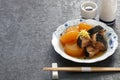 Buri Daikon, popular Japanese dish in the winter.