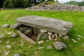 Burial chamber at Kilmartin Glen, Scotland Royalty Free Stock Photo