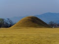 Burial mounds in Gyeongju, South Korea Royalty Free Stock Photo