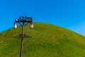 Burial tombs in center of Gyeongju, Republic of Korea