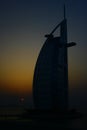 Burj al Arab at sunset